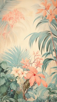 Wallpaper oeach backgrounds painting tropics.