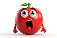 PNG Tomato cartoon fruit plant. AI generated Image by rawpixel.