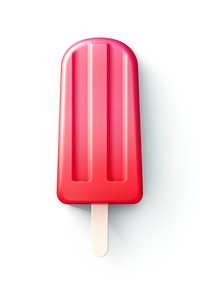 A popsicle dessert food white background. AI generated Image by rawpixel.