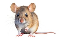 A mouse rat animal mammal. AI generated Image by rawpixel.