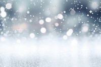  Abstract blurred soft white and beautiful silver gray glowing twinkling bokeh and snow and stars backgrounds abstract outdoors. AI generated Image by rawpixel.