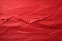 Folded red paper texture paper backgrounds material flooring.