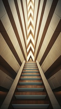 Architecture building staircase pattern.