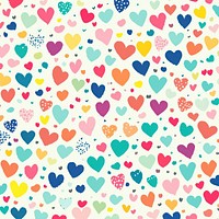 Heart pattern backgrounds confetti.