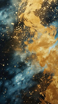 Galaxy coloring space gold backgrounds.