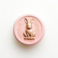 Rabbit and easter egg mammal animal locket. AI generated Image by rawpixel.