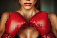 Boxing sports determination exercising. AI generated Image by rawpixel.