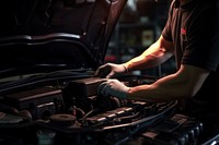 Car Repair service car mechanic vehicle. AI generated Image by rawpixel.