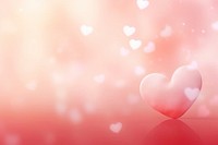 PNG Heart bokeh backgrounds abstract pink. AI generated Image by rawpixel.