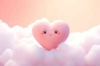 PNG Hug heart pink softness cartoon. AI generated Image by rawpixel.