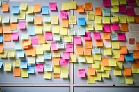 Sticky notes text advertisement handwriting. AI generated Image by rawpixel.