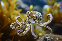 Mimic octopus underwater animal invertebrate.