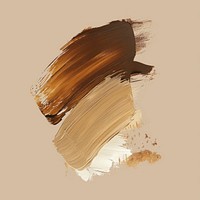 Brown brush stroke backgrounds abstract painting.