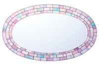 Oval oval white background dishware.