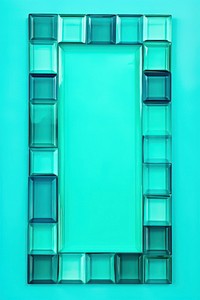 Rectangle turquoise backgrounds glass.