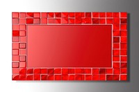 Rectangle backgrounds mosaic frame.