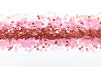 Border glitter petal white background. AI generated Image by rawpixel.