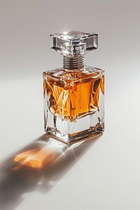 A perfume cosmetics bottle container.