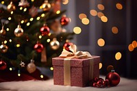 Christmas gift tree box. AI generated Image by rawpixel.
