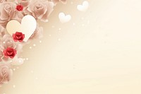 PNG Hearts and roses backgrounds flower petal. AI generated Image by rawpixel.