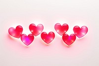 PNG Heart pink red white background. AI generated Image by rawpixel.