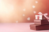 PNG A chocolate box gift pink celebration. AI generated Image by rawpixel.
