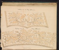 Borduursels voor het uniform van de vlagofficieren van de Marine, 1845 (1845) by Louis Salomon Leman and Louis Salomon Leman