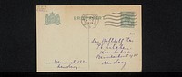 Briefkaart aan Philip Zilcken (1919) by Henri Verstijnen