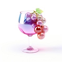 Grapes grapes glass fruit.