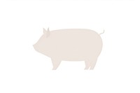 Pork cartoon animal mammal.