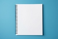 Notepad  diary white page.