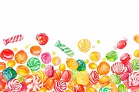 Many candy confectionery backgrounds lollipop.