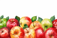 Many apple backgrounds fruit plant.