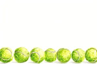 Many tennis ball backgrounds sports plant.