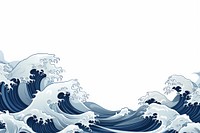 Wave backgrounds outdoors pattern.