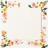 Flowers backgrounds pattern white background. AI generated Image by rawpixel.