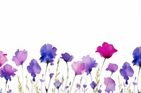 Purple flowers backgrounds outdoors blossom.