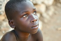 African kid child skin homelessness.