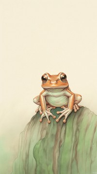 Wallpaper on frog amphibian wildlife reptile.
