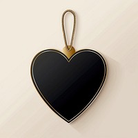 Gold heart jewelry pendant locket. AI generated Image by rawpixel.