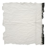 Black grids ripped paper backgrounds linen white.