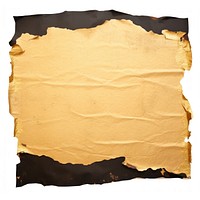 Gold ripped paper backgrounds text white background.