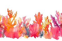 Corals nature backgrounds painting.