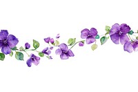 Purple flower nature petal plant.