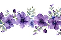 Purple flower lavender blossom pattern.