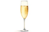A glass of Champagne champagne cocktail drink. AI generated Image by rawpixel.