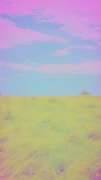 Grassland backgrounds landscape outdoors. AI generated Image by rawpixel.