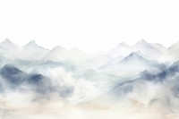 Mountain landscape nature cloud.