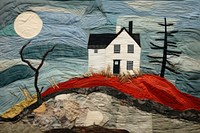Home painting quilt art.