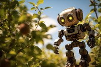 Robot plant tree day. AI generated Image by rawpixel.